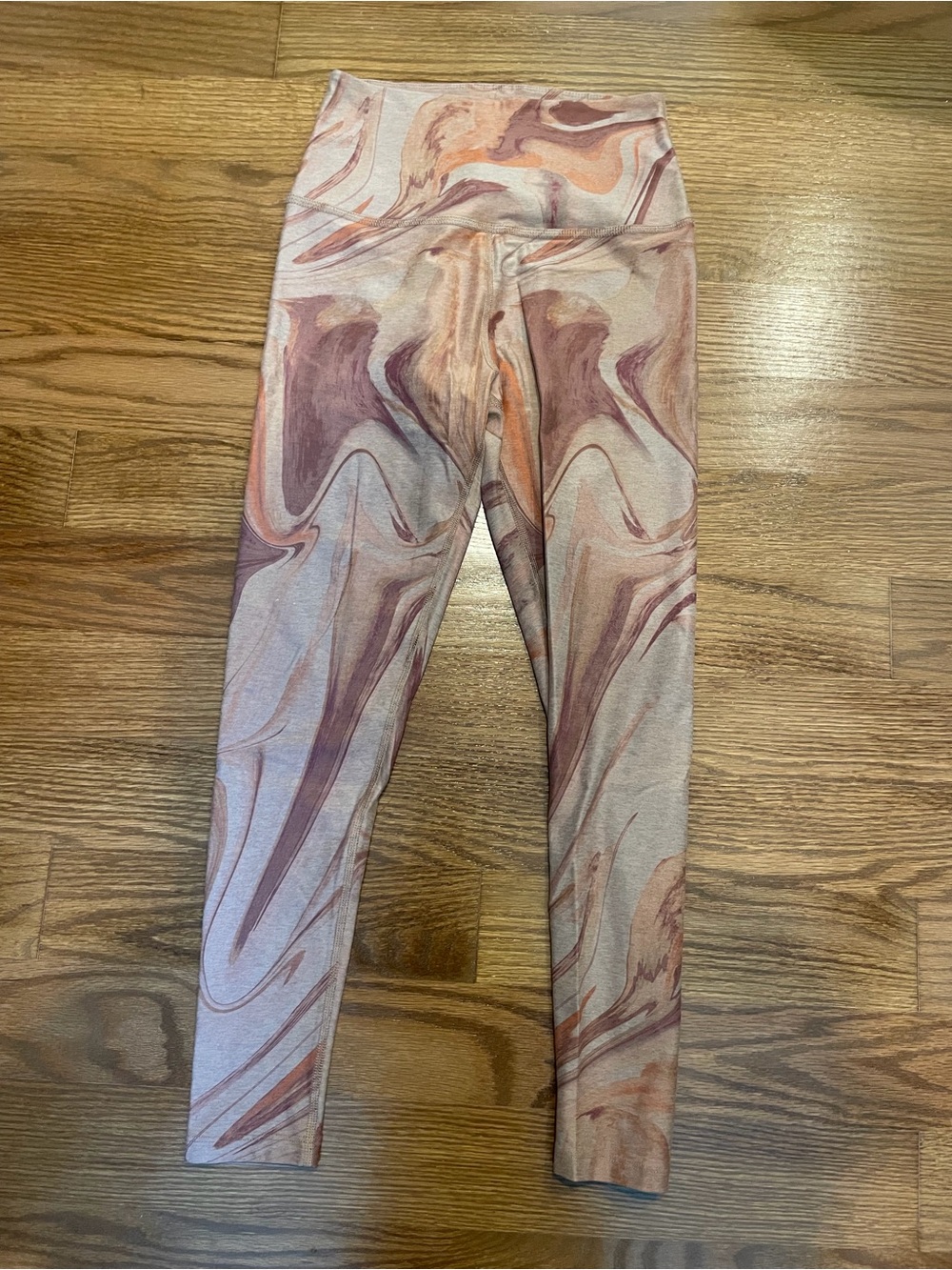 Beyond Yoga Marble Print Leggings